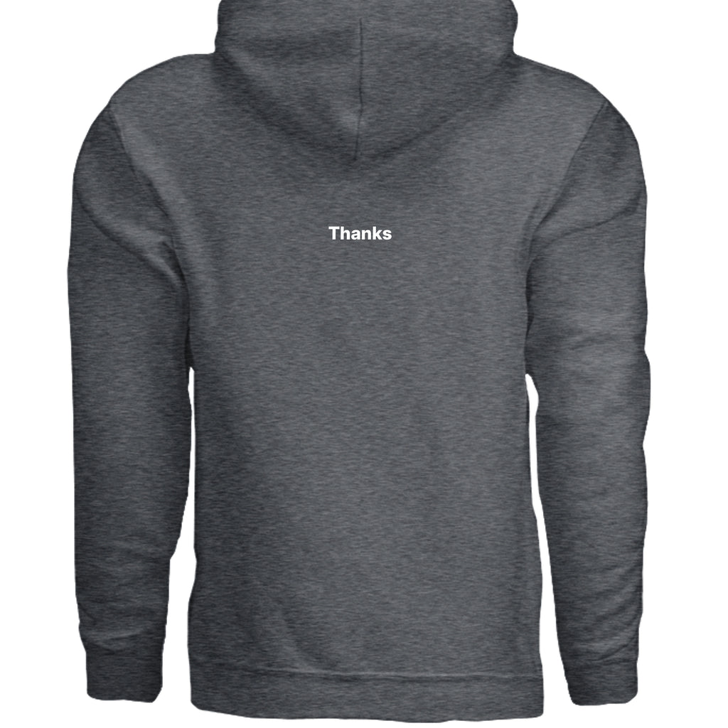 DARK HEATHER - G185 - BACK