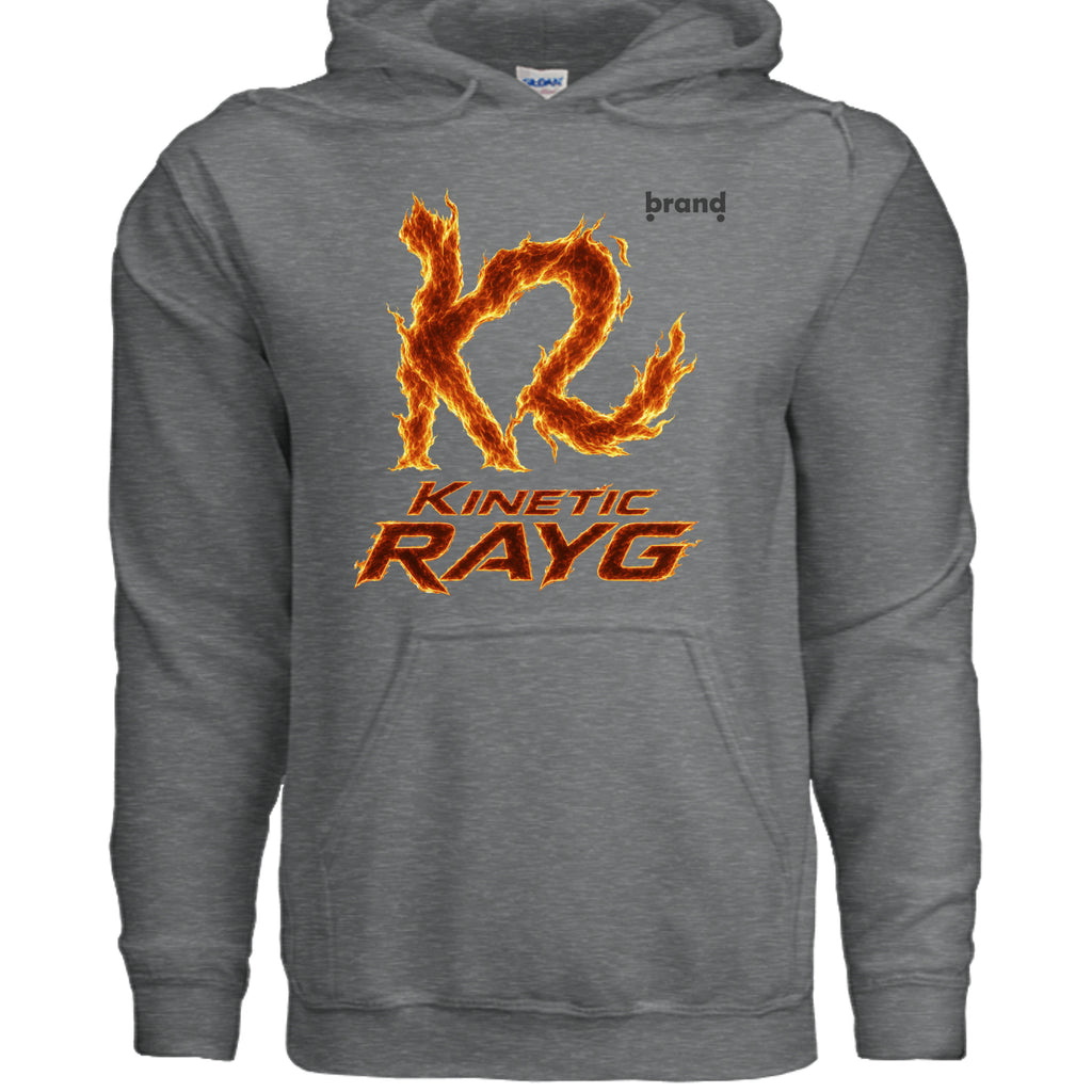 Fan Charcoal Heather - G185 - FRONT