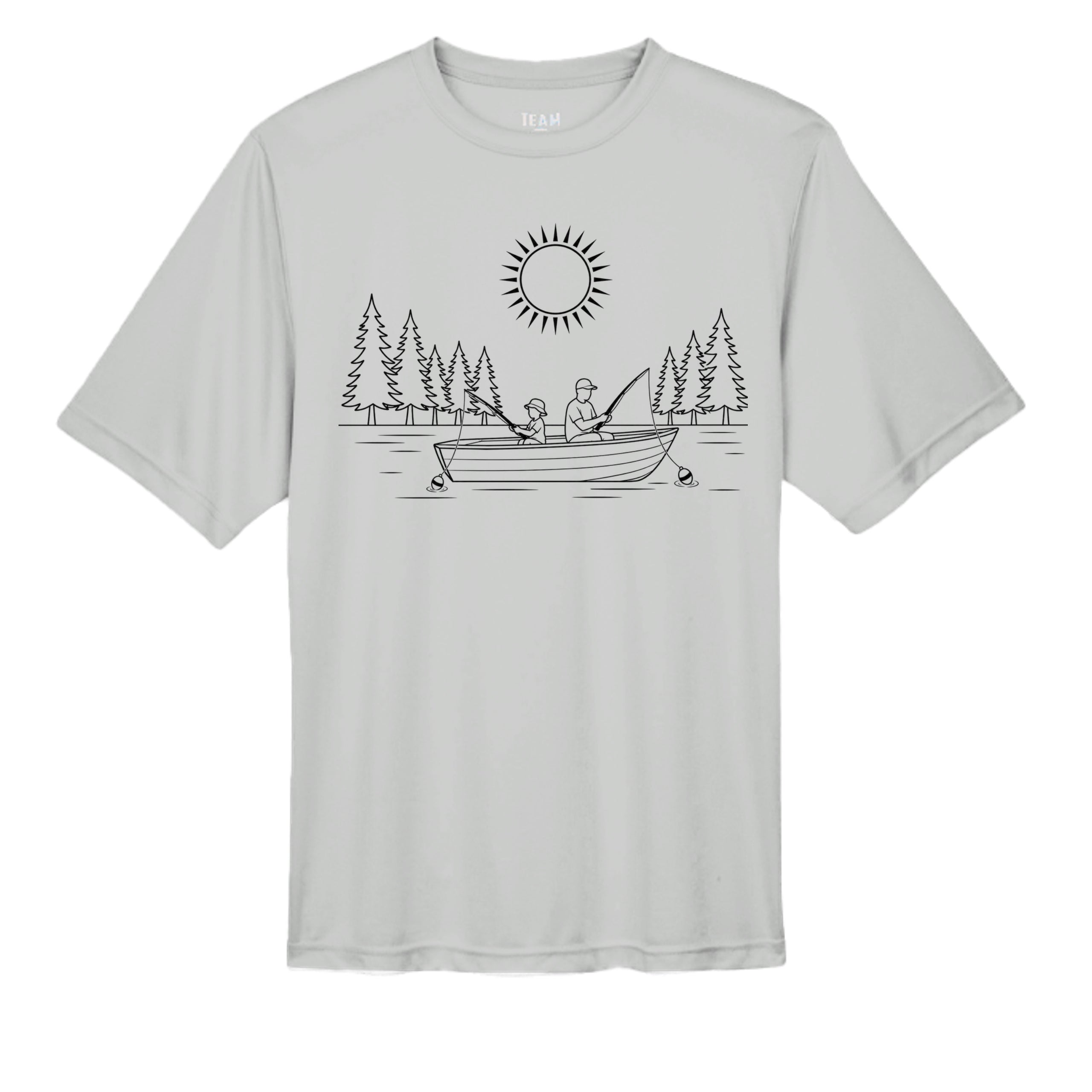 Float Fishing Short Sleeve Sun Shirt