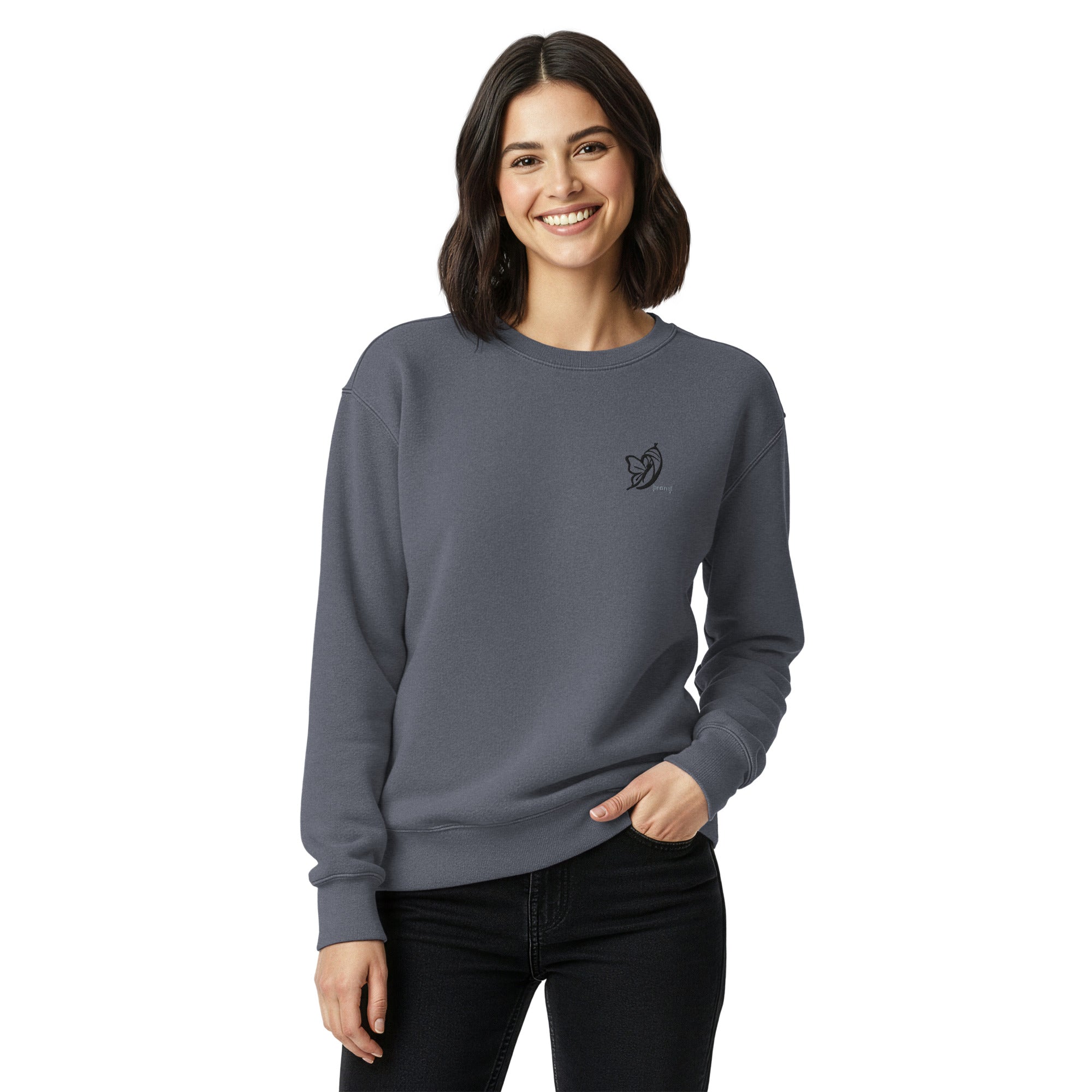 RECOVERY Unisex garment-dyed sweatshirt
