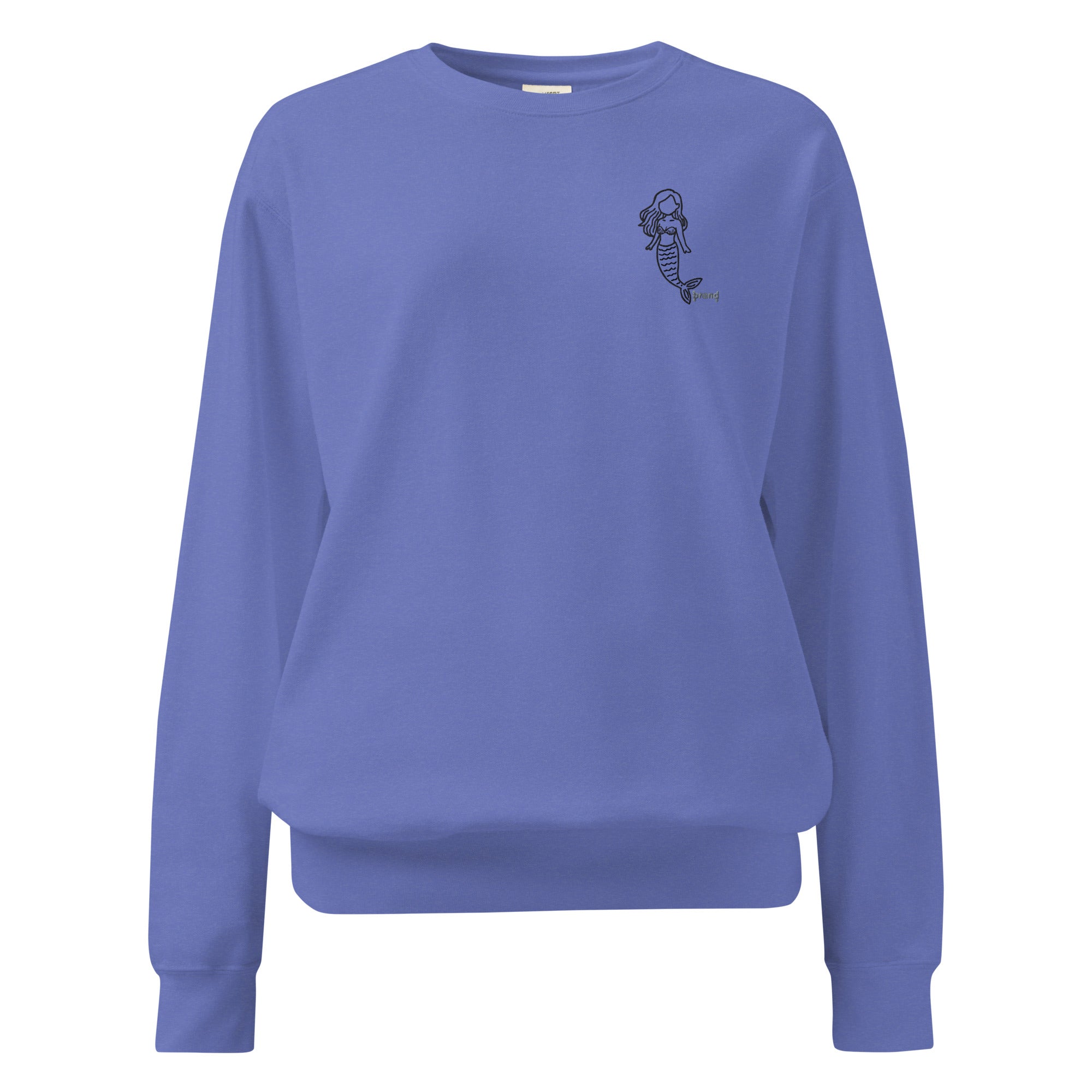 FEMINA Unisex garment-dyed sweatshirt