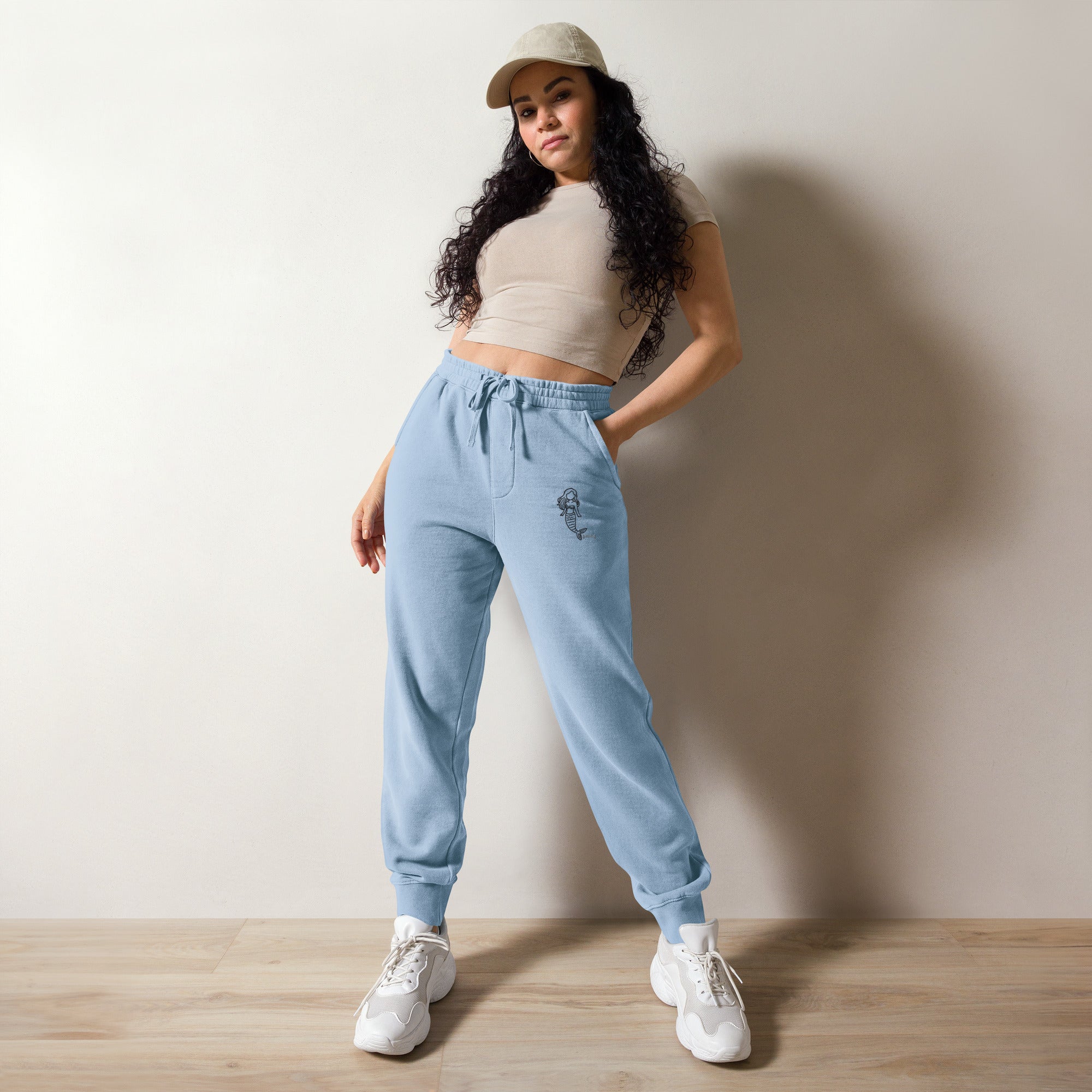 FEMINA Unisex pigment-dyed sweatpants